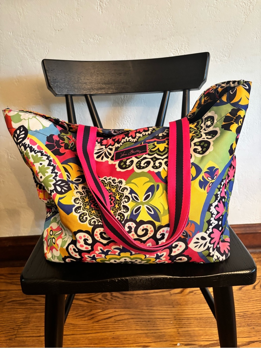 Vera Bradley Rio large waterproof beach tote floral